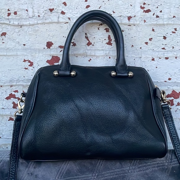 Kate Spade Charles Street Mini Brantley Black Leather Bag - Picture 3 of 5